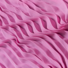 Accordion Pleated Chiffon – Almond Blossom – Etereo Collection Accordion Pleated Chiffon – Almond Blossom – Etereo Collection