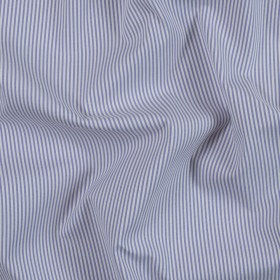 Orchid Hush and White Candy Striped Stretch Cotton Woven Orchid Hush and White Candy Striped Stretch Cotton Woven
