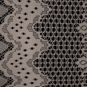 Famous NYC Designer Mojave Desert Crochet Lace with Scallop Border Design Famous NYC Designer Mojave Desert Crochet Lace with Scallop Border Design