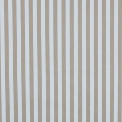 Warm Sand and White Bengal Striped Polyester Twill with Give Warm Sand and White Bengal Striped Polyester Twill with Give