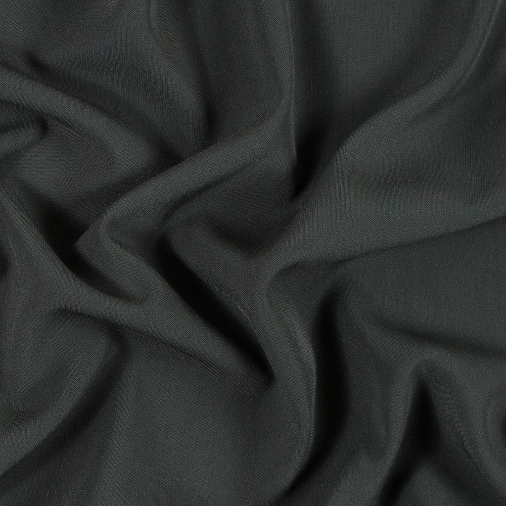 Forest Night Stretch Polyester Suiting Forest Night Stretch Polyester Suiting