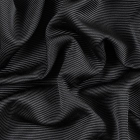 Black Luminous Polyester Ottoman Black Luminous Polyester Ottoman