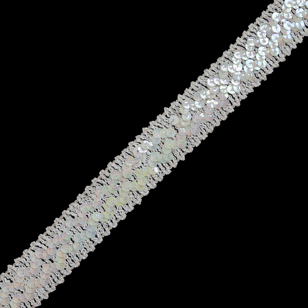 Pastel Iridescent Stretch Sequin Trim – 1.25″ Pastel Iridescent Stretch Sequin Trim – 1.25″