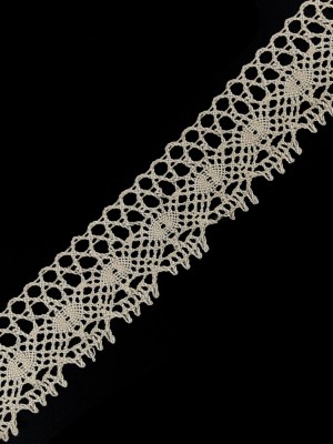 Natural Crochet Lace Trim – 2″ Natural Crochet Lace Trim – 2″