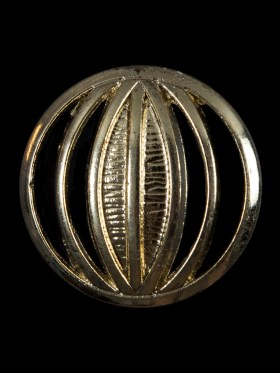 Decorative Gold Metal Button – 40L/25.5mm Decorative Gold Metal Button – 40L/25.5mm