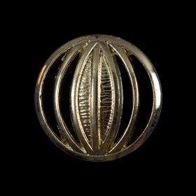 Decorative Gold Metal Button – 40L/25.5mm Decorative Gold Metal Button – 40L/25.5mm