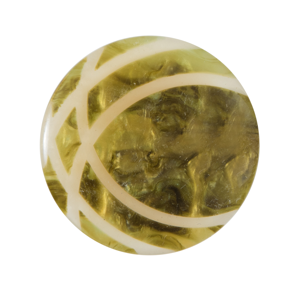 Green Iridescent Decorative Self Back Plastic Button – 44L/28mm Green Iridescent Decorative Self Back Plastic Button – 44L/28mm