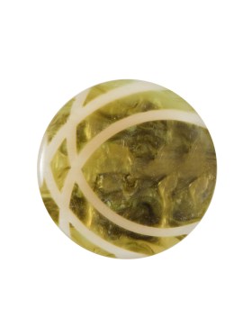 Green Decorative Plastic Button – 36L/23mm Green Decorative Plastic Button – 36L/23mm
