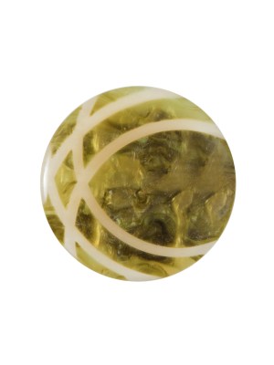 Green Decorative Plastic Button – 36L/23mm Green Decorative Plastic Button – 36L/23mm