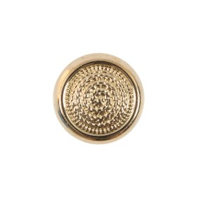 Gold Textured Plastic Button – 33L/21mm Gold Textured Plastic Button – 33L/21mm