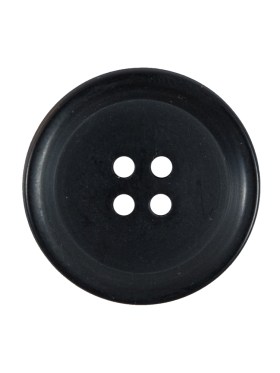 Matte Black Plastic Button – 38L/24mm Matte Black Plastic Button – 38L/24mm