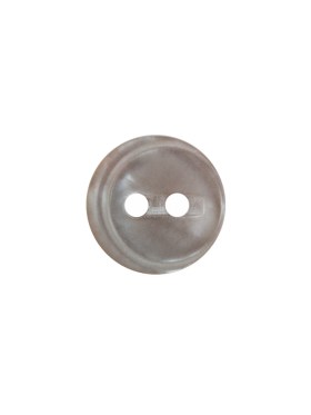 White and Beige Iridescent Plastic 2 Hole Button – 20L/12.5mm White and Beige Iridescent Plastic 2 Hole Button – 20L/12.5mm