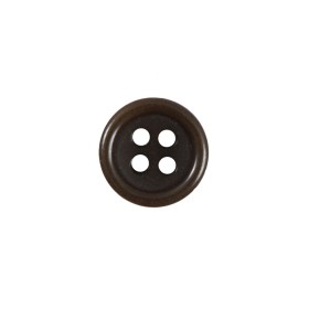 Brown Plastic 4-Hole Button – 20L/12.5mm Brown Plastic 4-Hole Button – 20L/12.5mm