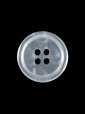 Clear Iridescent Plastic Button – 30L/19mm Clear Iridescent Plastic Button – 30L/19mm