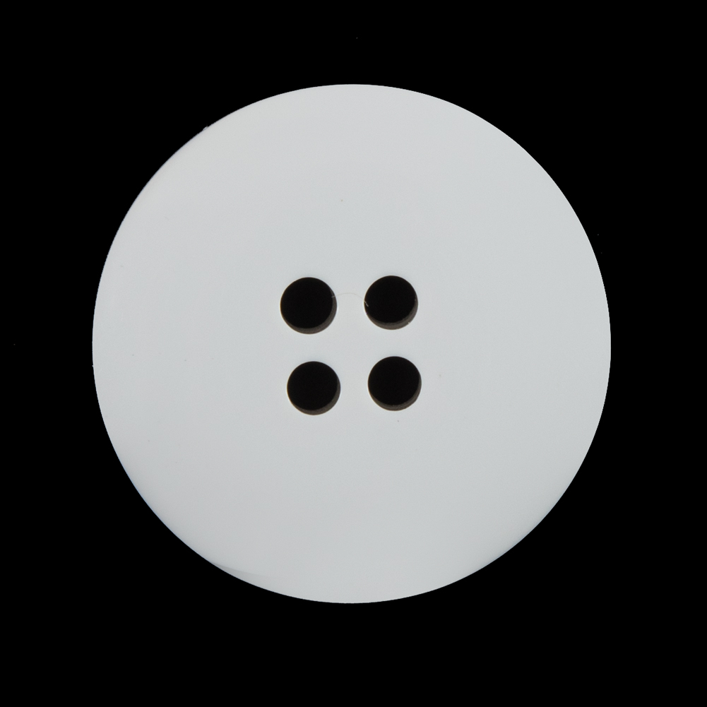Off White Plastic Button – 44L/28mm Off White Plastic Button – 44L/28mm
