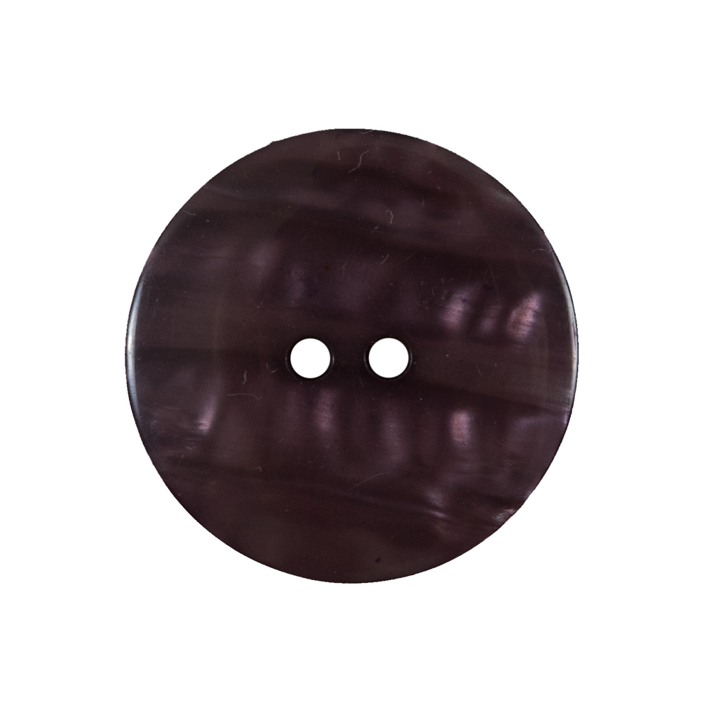 Huckleberry Purple Iridescent Plastic Button – 40L/25.5mm Huckleberry Purple Iridescent Plastic Button – 40L/25.5mm
