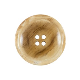 Beige 4-Hole Plastic Button – 40L/25.5mm Beige 4-Hole Plastic Button – 40L/25.5mm
