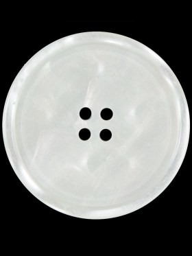 Opal Iridescent 4-Hole Narrow Rim Plastic Button – 44L/28mm Opal Iridescent 4-Hole Narrow Rim Plastic Button – 44L/28mm