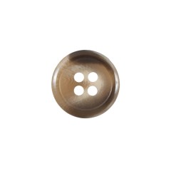 Brown 4-Hole Plastic Button – 24L/15mm Brown 4-Hole Plastic Button – 24L/15mm