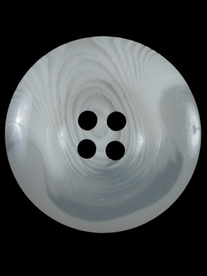 White Translucent Plastic Button – 48L/30.5mm White Translucent Plastic Button – 48L/30.5mm