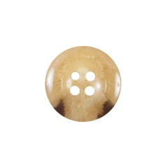 Beige and Brown 4-Hole Plastic Button – 30L/19mm Beige and Brown 4-Hole Plastic Button – 30L/19mm
