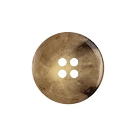 Chestnut and Parsnip Spotted 4-Hole Semi-Translucent Plastic Button – 36L/23mm Chestnut and Parsnip Spotted 4-Hole Semi-Translucent Plastic Button – 36L/23mm