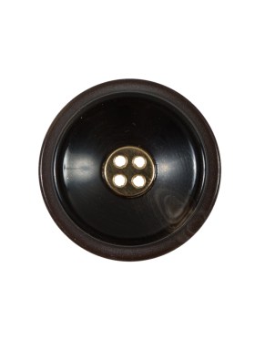 Black and Gold Concaving Plastic Button – 36L/23mm Black and Gold Concaving Plastic Button – 36L/23mm