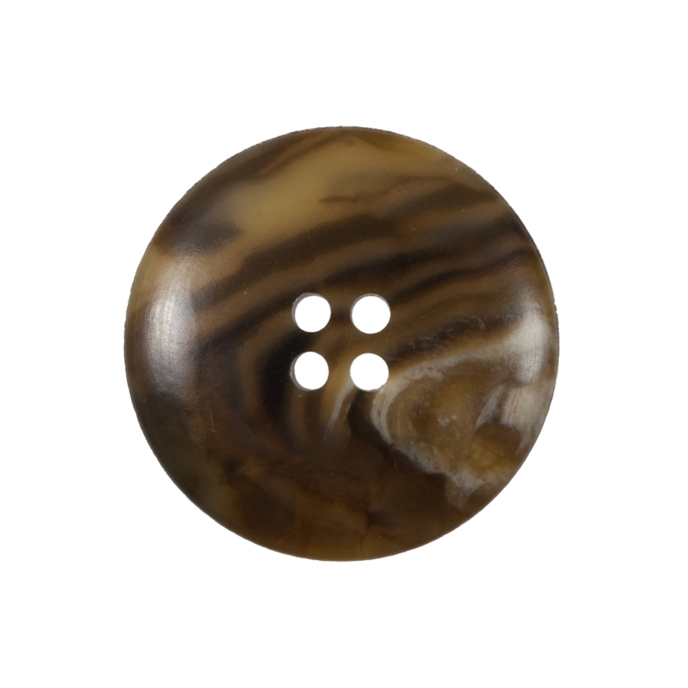 Brown 4-Hole Plastic Button – 40L/25.5 Brown 4-Hole Plastic Button – 40L/25.5