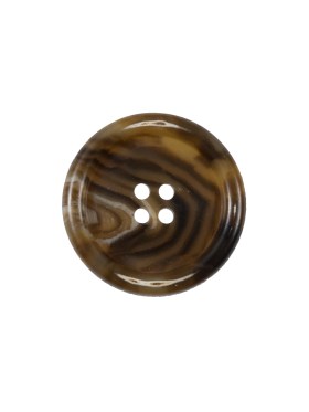 Brown 4-Hole Plastic Button – 30L/19mm Brown 4-Hole Plastic Button – 30L/19mm