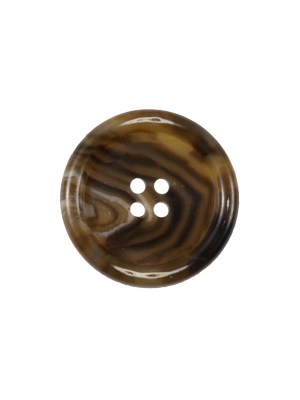 Brown 4-Hole Plastic Button – 30L/19mm Brown 4-Hole Plastic Button – 30L/19mm
