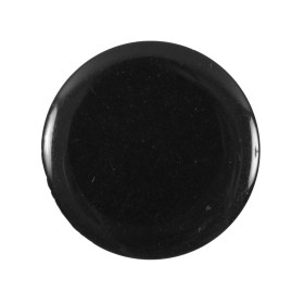 Black Flat Shank-Back Plastic Button – 44L/28mm Black Flat Shank-Back Plastic Button – 44L/28mm