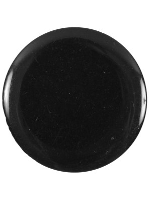 Black Flat Shank-Back Plastic Button – 44L/28mm Black Flat Shank-Back Plastic Button – 44L/28mm