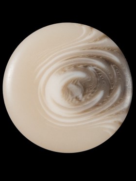 Beige Plastic Shank-Back Button – 44L/28mm Beige Plastic Shank-Back Button – 44L/28mm