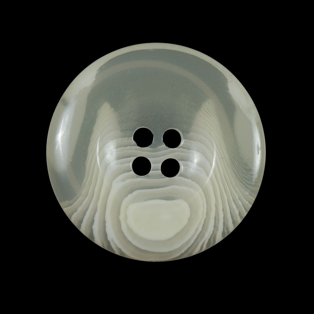 Yellow Translucent 4-Hole Plastic Button – 44L/28mm Yellow Translucent 4-Hole Plastic Button – 44L/28mm
