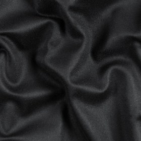 Italian Black Virginwool Coating Italian Black Virginwool Coating