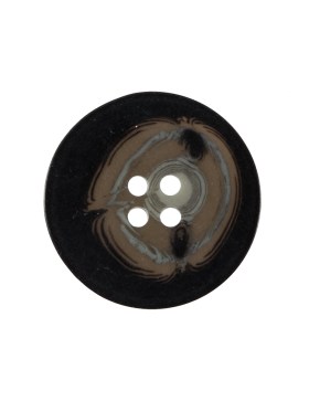 Black and Brown Plastic Button – 36L/23mm Black and Brown Plastic Button – 36L/23mm