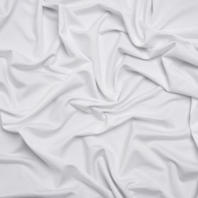 Stretch Bamboo Jersey – White – Willow Collection Stretch Bamboo Jersey – White – Willow Collection