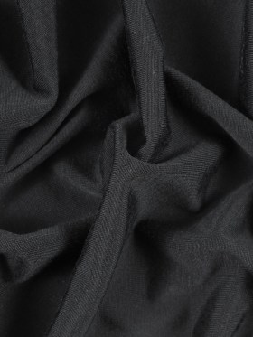 Black Stretch Tubular Knit Black Stretch Tubular Knit