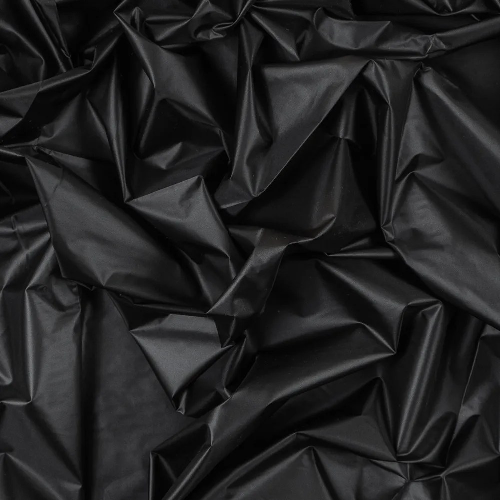 Black Nylon with P/D Cire Finishing – 20D*20D Black Nylon with P/D Cire Finishing – 20D*20D