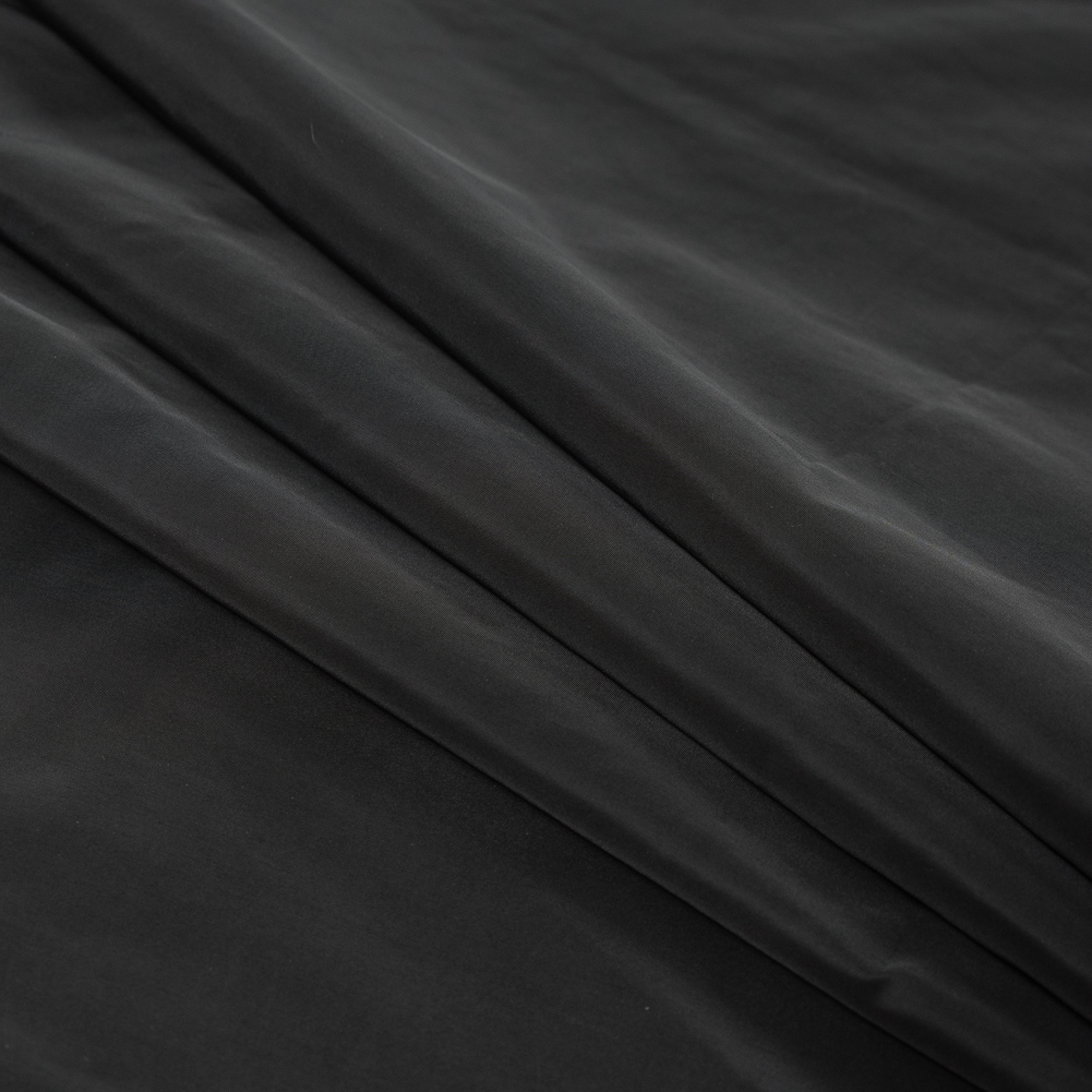 Black Wind Resistant Polyester with P/D Finishing – 75D*75D Black Wind Resistant Polyester with P/D Finishing – 75D*75D