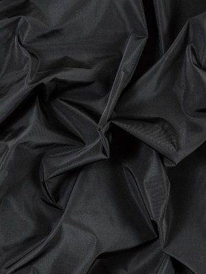 Black Wind Resistant Polyester with P/D Finishing – 75D*75D Black Wind Resistant Polyester with P/D Finishing – 75D*75D
