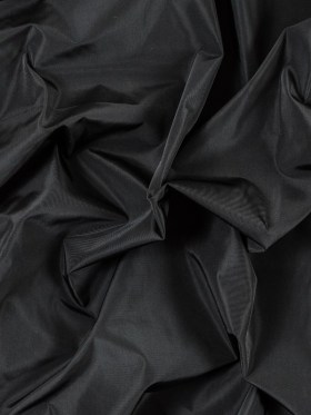 Black Wind Resistant Polyester with P/D Finishing – 75D*75D Black Wind Resistant Polyester with P/D Finishing – 75D*75D