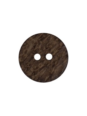 Brown Wooden Two-Hole Button – 28L/18mm Brown Wooden Two-Hole Button – 28L/18mm