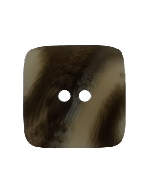 Olive Gray Square Two-Hole Plastic Button – 36L/23mm Olive Gray Square Two-Hole Plastic Button – 36L/23mm