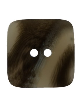 Olive Gray Square Two-Hole Plastic Button – 44L/28mm Olive Gray Square Two-Hole Plastic Button – 44L/28mm