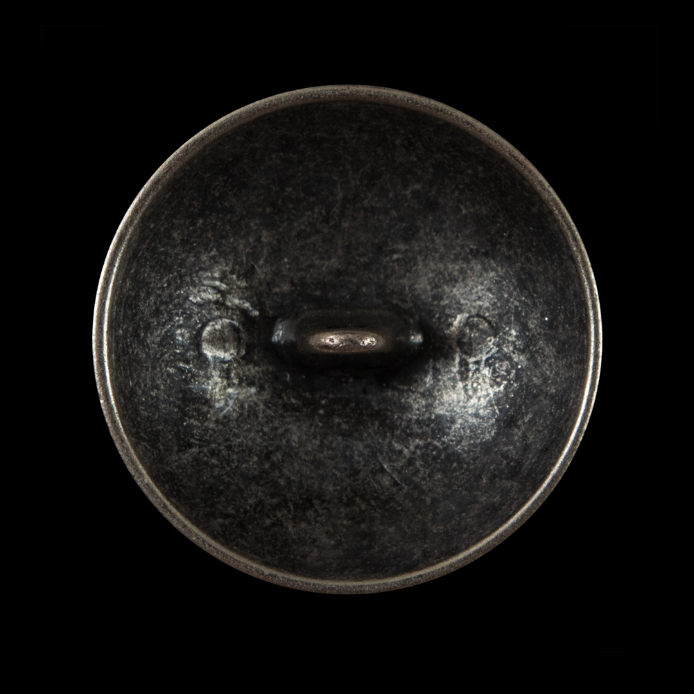 Silver Double Lion Crest Metal Shank Back Button – 44L/28mm Silver Double Lion Crest Metal Shank Back Button – 44L/28mm