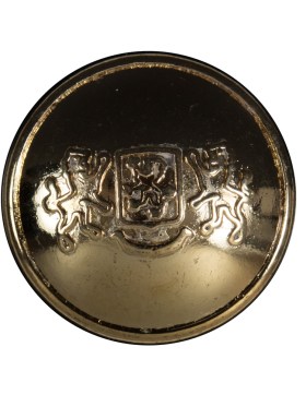 Gold Double Lion Crest Metal Shank Back Button – 44L/28mm Gold Double Lion Crest Metal Shank Back Button – 44L/28mm