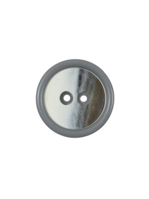 Gray, Beige and White 2-Hole Plastic Button – 24L/15mm Gray, Beige and White 2-Hole Plastic Button – 24L/15mm