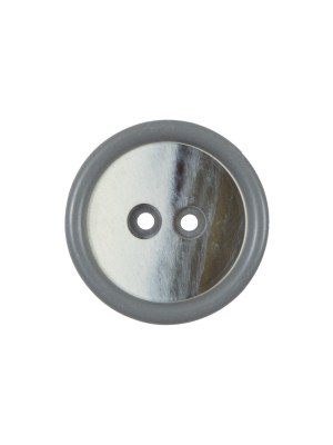 Gray, Beige and White 2-Hole Plastic Button – 33L/21mm Gray, Beige and White 2-Hole Plastic Button – 33L/21mm