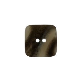 Olive Gray Square Two-Hole Plastic Button – 24L/15mm Olive Gray Square Two-Hole Plastic Button – 24L/15mm